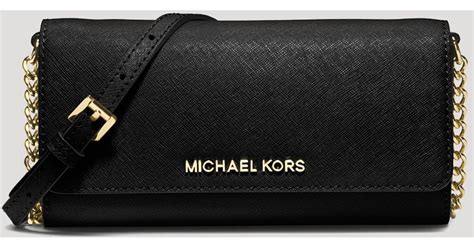 jet set travel wallet on a chain michael kors|Michael Kors multifunction wallet.